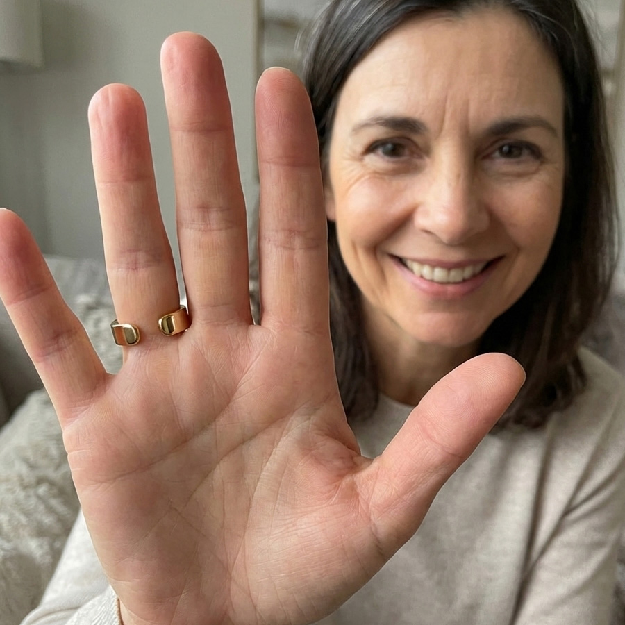 Woman wearing AuraBand